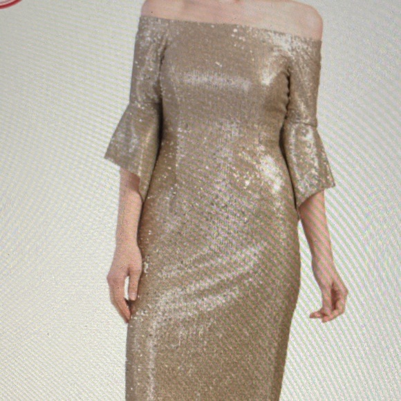 Sequin off shoulder Dress - Picture 8 of 8